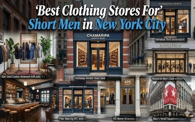Best Clothing Stores For Short Men in New York City